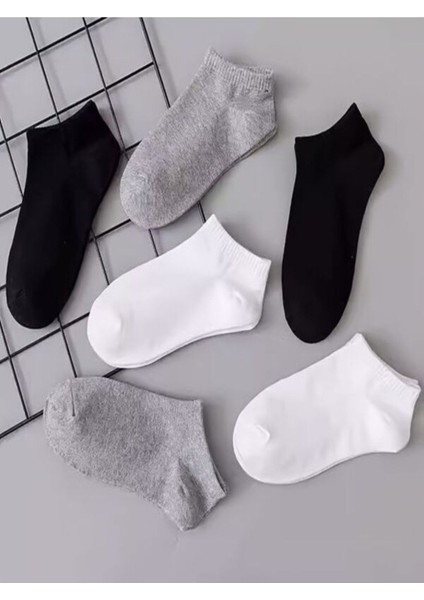 10'lu Ekonomik Paket Patik Unisex Kısa Spor Sneakers Çorap modelleri