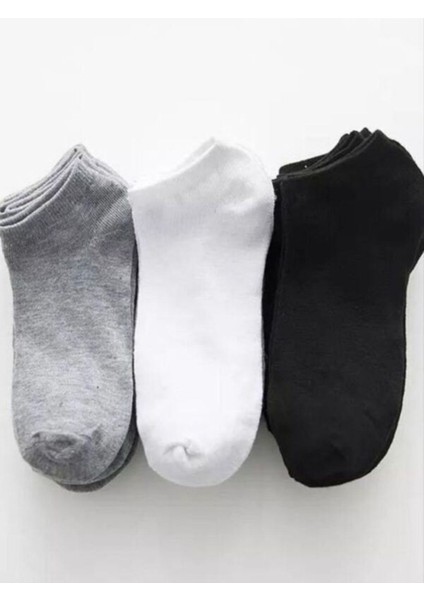 10'lu Ekonomik Paket Patik Unisex Kısa Spor Sneakers Çorap fırsatları