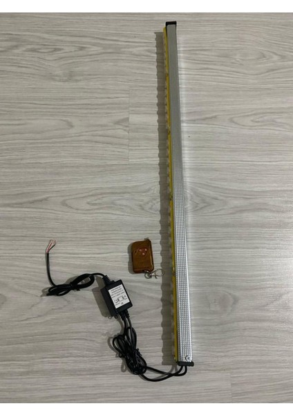 LED Çakar Lamba Sarı-Sarı 70 cm Mercekli