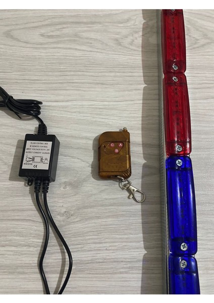 LED Çakar Lamba Kırmızı-Mavi 80 cm fiyatları