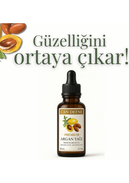 Argan Yağı Saf ve Doğal 20ML