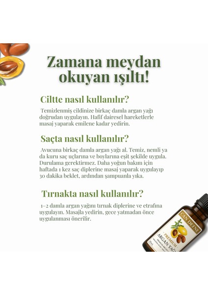 Argan Yağı Saf ve Doğal 20ML