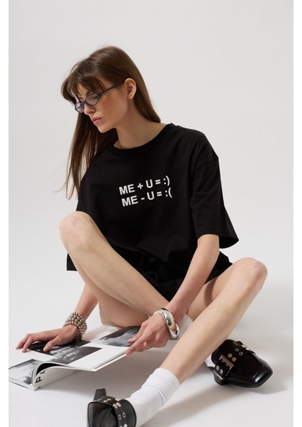 Kabartma Baskılı T-Shirt