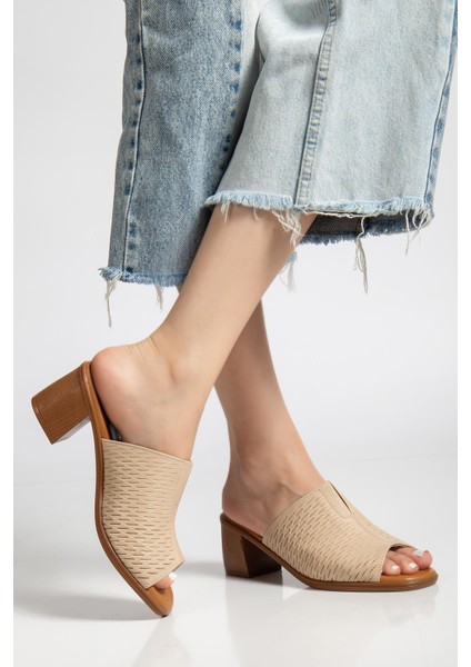 Suins Gentle Model Hakiki Deri Işlemeli Terlik fiyatları