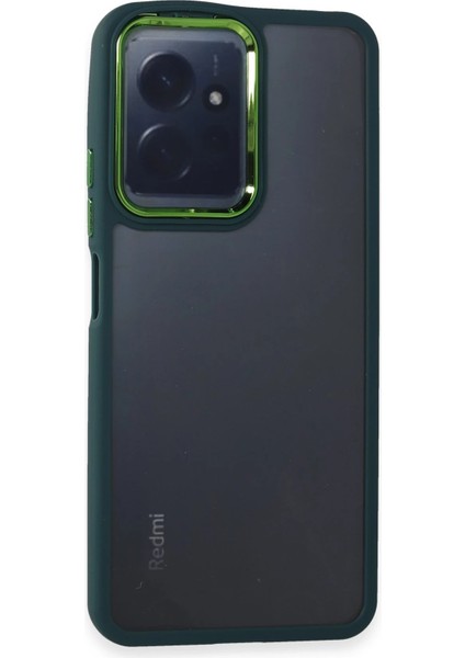 Xiaomi Redmi Note 12 4g Kılıf Dora Kapak - Haki Yeşil Yktsn