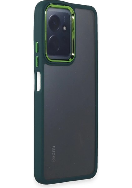 Xiaomi Redmi Note 12 4g Kılıf Dora Kapak - Haki Yeşil Yktsn