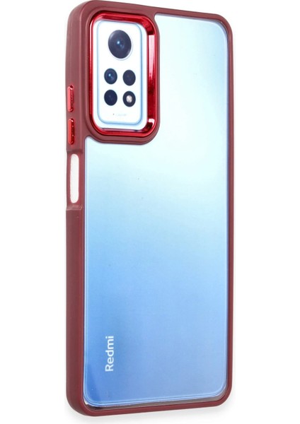 Xiaomi Redmi Note 12 Pro 4g Kılıf Dora Kapak - Kırmızı Yktsn