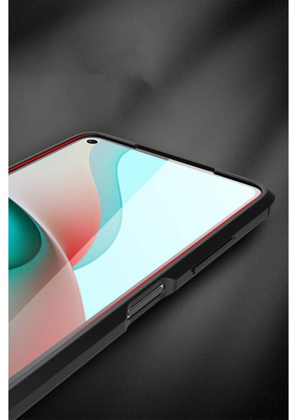 Xiaomi Redmi Note 9 5g Kılıf Auto Focus Kapak - Kırmızı Yktsn