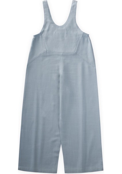 Roba Komple Nakışlı Keten Salopet 2-7 Yaş Mavi fiyatları