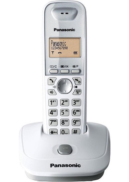Panasonıc KX-TG2511 Dect Telsiz Telefon Beyaz (5131)