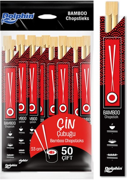 Çin Çubuğu Chopstick 23CM 50 Çift