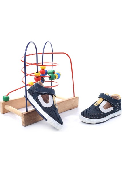 3132 Ortopedik Erkek Bebek Ilk Adım Ayakkabı Sandalet