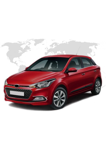 S-Dizayn Hyundai I20 Krom Sis Farı Çerçevesi 2 Prç. 2014-2018