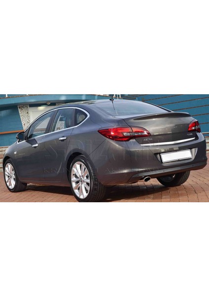 S-Dizayn Opel Astra J Sd Krom Bagaj Alt Çıtası 2012-2020