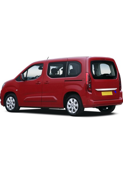 S-Dizayn Opel Combo E Krom Bagaj Çıtası 2018-2023