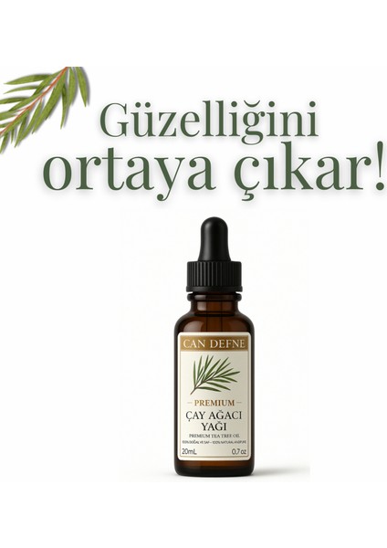 Çay Ağacı Yağı %100 Saf ve Doğal 20ML