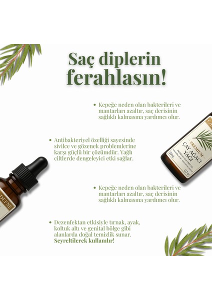 Çay Ağacı Yağı %100 Saf ve Doğal 20ML