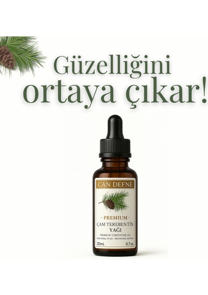 Çam Terebentin Yağı %100 Saf ve Doğal 20ML