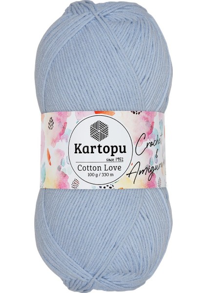 5 Adet Cotton Love Pamuklu El Örgü Ipi Amigurumi Ipi K580
