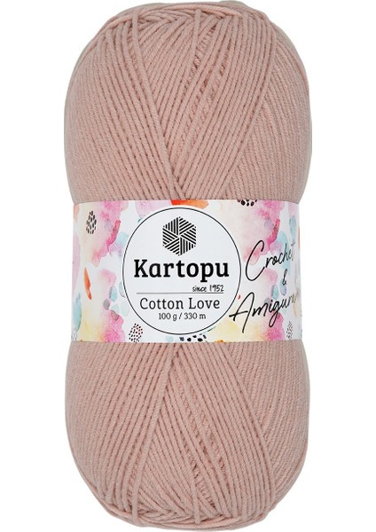 5 Adet Cotton Love Pamuklu El Örgü Ipi Amigurumi Ipi K234