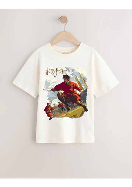 Harry Potter Qudditch Oversize Tişört