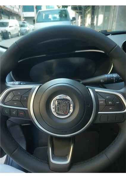 Fiat Egea Sedan Logo Seti Logo Direksiyon Panjur Bagaj Arma (Diğer Araç Modellerine Uymaz)