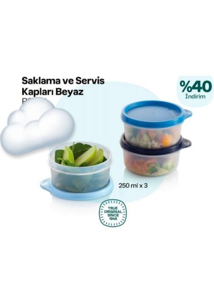 Şekerkap 3 Lü 250 Ml.