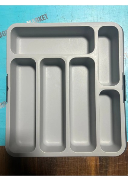 Çekmece Içi Sürgülü Kaşıklık Organizer Uzayan Kaşıklık