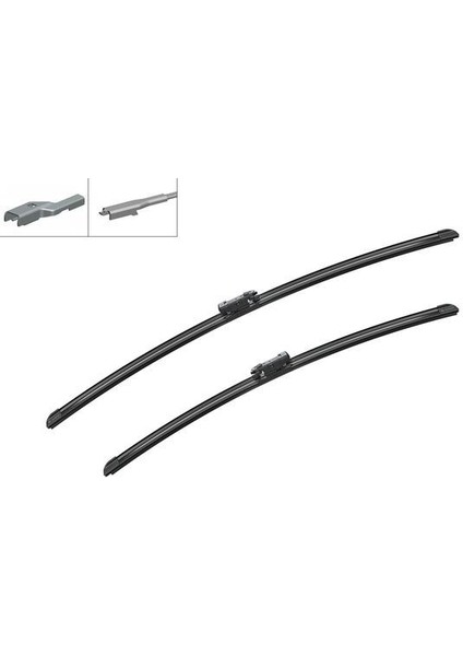 Aerotwın Silecek 70CM 60CM Muz Tipi Astra K 15 -C4-Coupe B5 04 P307 cc T5 03-05 95528637-95525445-6426SQ-6426SR