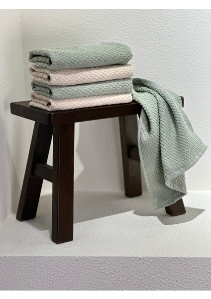 Plumehome 4'lü El Havlu Seti - 30X50 cm | Çeyizlik, Misafir, Mutfak, Banyo Için Hediye Havlu