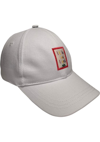 Kitti 4-8 Yaş Kız Çocuk Beyaz Renk Amblem Figürlü Yazlık Şapka fiyatları