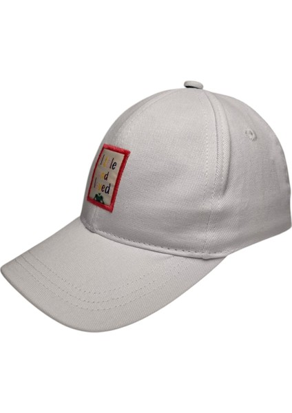 Kitti 4-8 Yaş Kız Çocuk Beyaz Renk Amblem Figürlü Yazlık Şapka modelleri