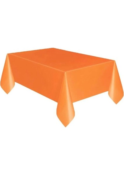 Kullan At Gümüş Renk Plastik Parti Masa Örtüsü