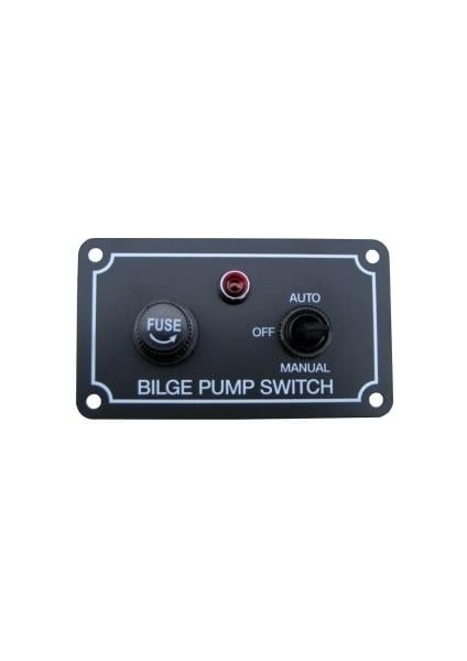 Sintine Pompası Anahtarı, 3 Pozisyonlu; Manual-Off- Auto 12V