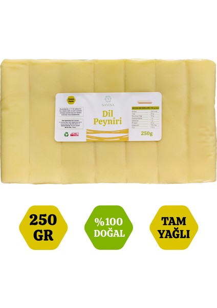 Muhlamalık/kuymaklık Dil Peyniri 250 gr
