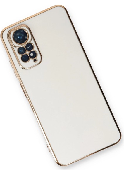 Xiaomi Redmi Note 11 Kılıf Volet Silikon - Beyaz Yktsn