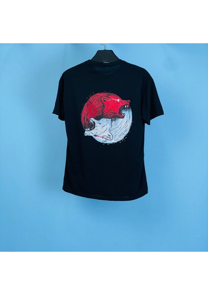 Tmb Kurt Oversize Tşört Siyah