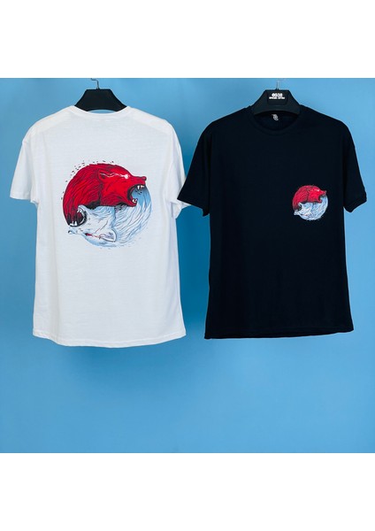 Tmb Kurt Oversize Tşört Siyah modelleri