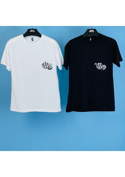 Tmb Zar Oversize Tişört Siyah