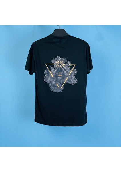 Tmb Üçgen Adam Oversize Tşört Siyah