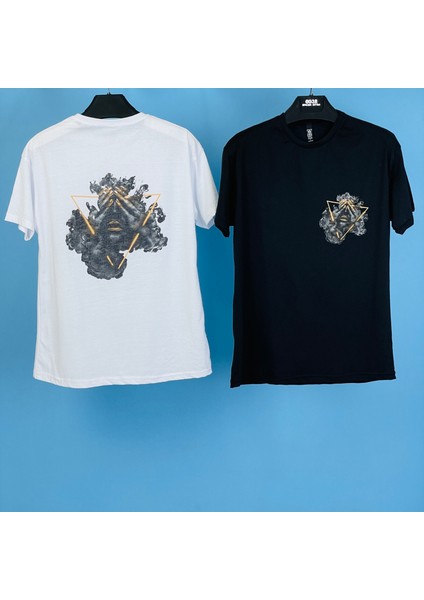 Tmb Üçgen Adam Oversize Tşört Siyah modelleri