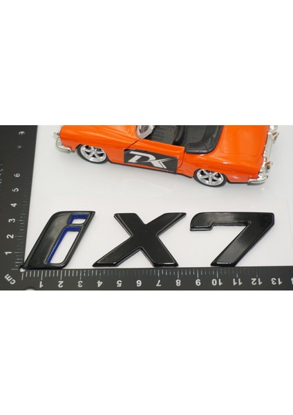 Yeni Ix7 Bagaj Siyah Mavi Abs Yazı Logo Bmw Ile Uyumlu fiyatları