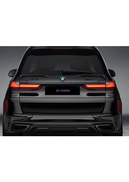 Yeni Ix7 Bagaj Siyah Mavi Abs Yazı Logo Bmw Ile Uyumlu modelleri
