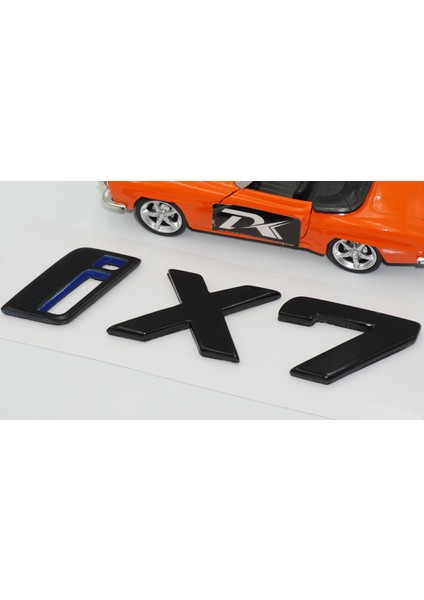 Yeni Ix7 Bagaj Siyah Mavi Abs Yazı Logo Bmw Ile Uyumlu indirimleri