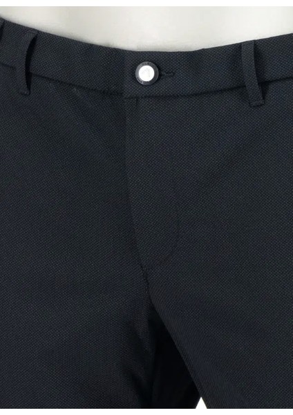 Mens Ian Tech Print Slim Fit Erkek Pantolon