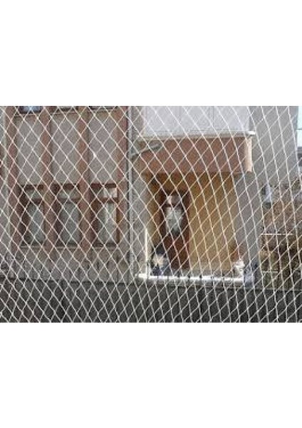 2,50X 10 Metre Kedi Filesi Kedi Koruma Filesi Balkon Filesi Balkon Güvenlik Ağı Kedi Koruma Ağı File