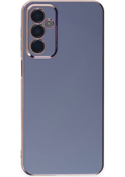 Samsung Galaxy A14 Kılıf Kenar Detaylı Yumuşak Parlak Silikon