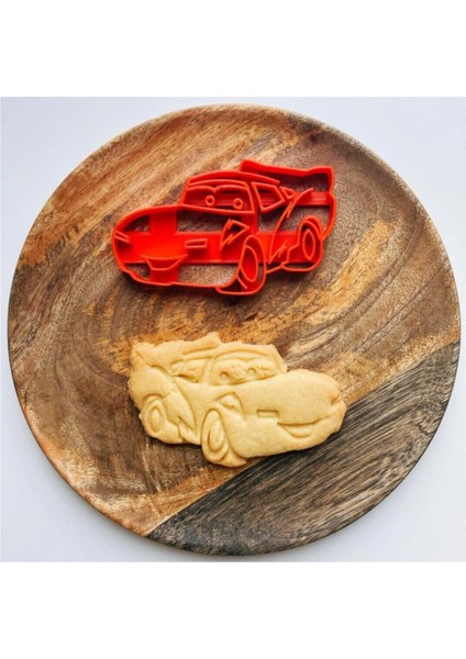 Cars Şimşek Mcqueen Kurabiye Kalıbı