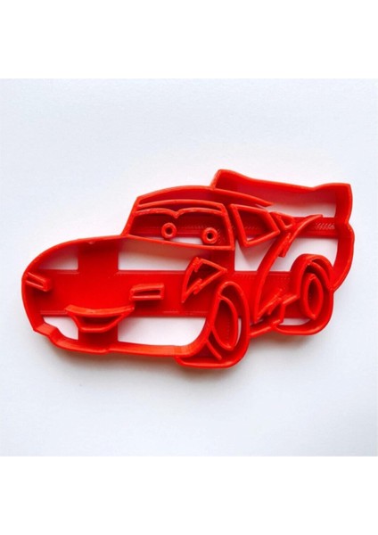 Cars Şimşek Mcqueen Kurabiye Kalıbı