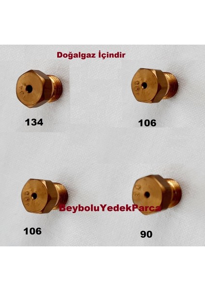 Renno Enjektör Ocak Doğalgaz Dönüşüm Memeleri Takım